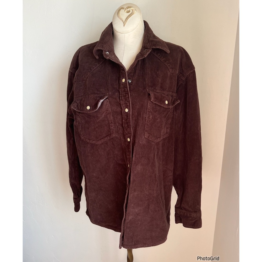 Aritzia Denim Forum Nina Corduroy Brown Jacket